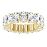 14K Yellow Gold 6 3/4 CTW Lab-Grown Diamond Eternity Band