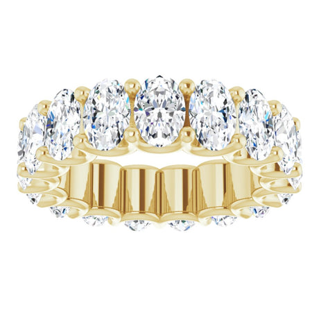 14K Yellow Gold 6 3/4 CTW Lab-Grown Diamond Eternity Band