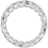 14K White Gold 6 5/8 CTW Lab-Grown Diamond Eternity Band