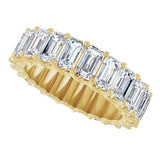 14K Yellow Gold 6 5/8 CTW Lab-Grown Diamond Eternity Band