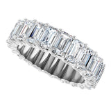 14K White Gold 6 5/8 CTW Lab-Grown Diamond Eternity Band