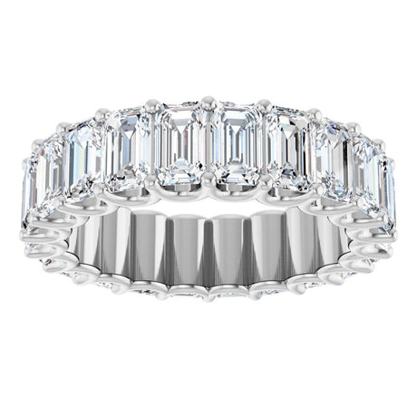 14K White Gold 6 5/8 CTW Lab-Grown Diamond Eternity Band
