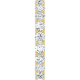 14K Yellow Gold 1 3/4 CTW Natural Diamond Eternity Band Size 5.5