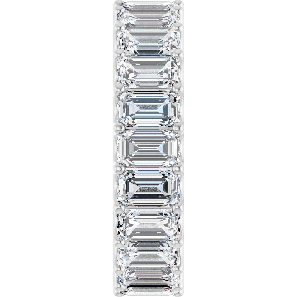 14K White Gold 6 5/8 CTW Lab-Grown Diamond Eternity Band