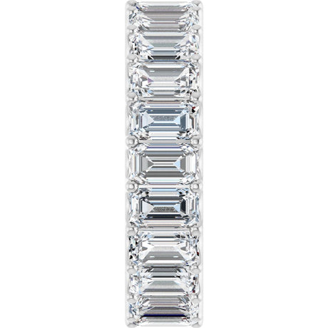 14K White Gold 6 5/8 CTW Lab-Grown Diamond Eternity Band