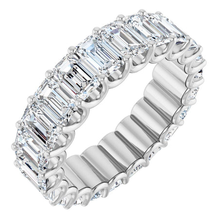 14K White Gold 6 5/8 CTW Lab-Grown Diamond Eternity Band