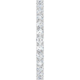 14K White Gold 9/10 CTW Natural Diamond Eternity Band Size 7