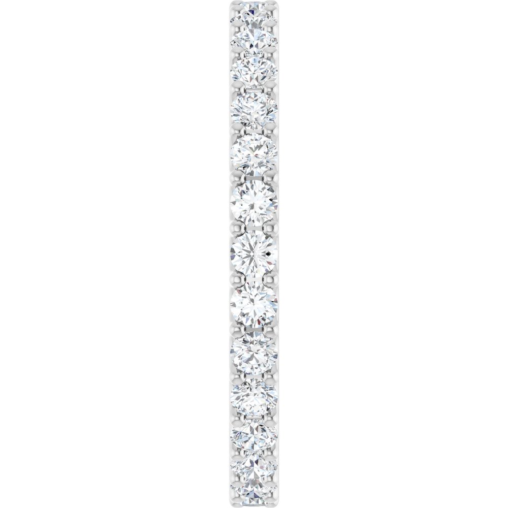 Platinum 9/10 CTW Natural Diamond Eternity Band Size 7