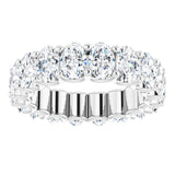 14K White Gold 6 5/8 CTW Lab-Grown Diamond Eternity Band