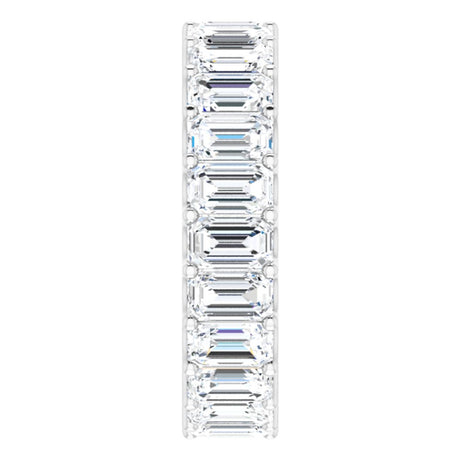 14K White Gold 7 1/8 CTW Lab-Grown Diamond Eternity Band