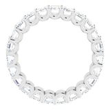 14K White Gold 7 1/8 CTW Lab-Grown Diamond Eternity Band