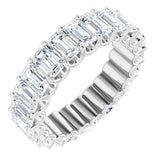 14K White Gold 7 1/8 CTW Lab-Grown Diamond Eternity Band