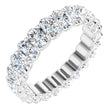14K White Gold 4 1/3 CTW Lab-Grown Diamond Eternity Band