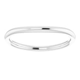 14K White Band