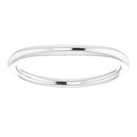 14K White Band