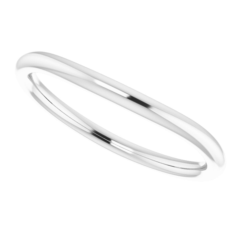 14K White Band