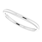 14K White Band