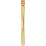 14K Yellow Gold Natural Citrine Stackable Ring