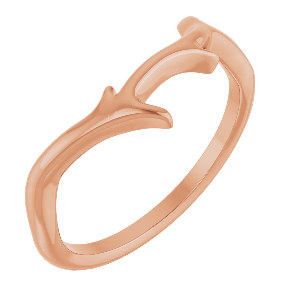 14K Rose Branch Ring 