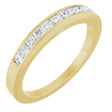 14K Yellow Gold 3/8 CTW Lab-Grown Diamond Anniversary Band Size 7