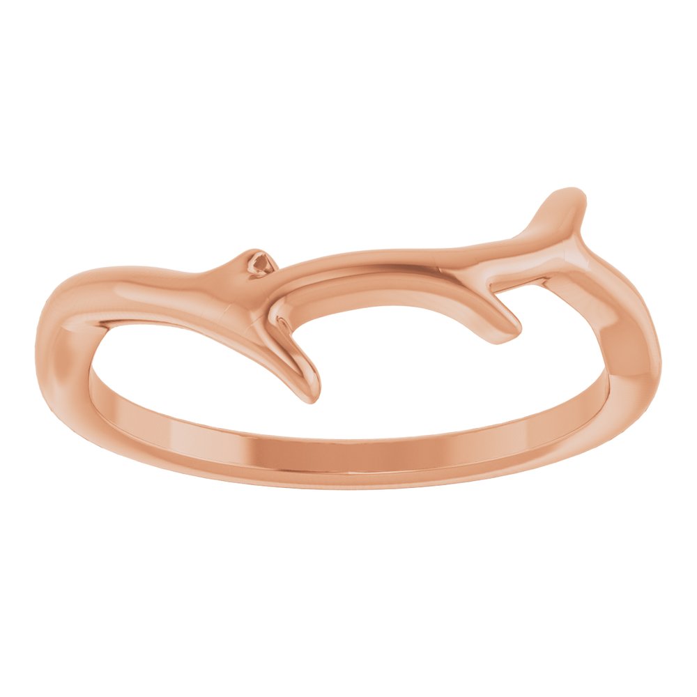 14K Rose Branch Ring