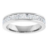 14K White Gold 5/8 CTW Lab-Grown Diamond Anniversary Band