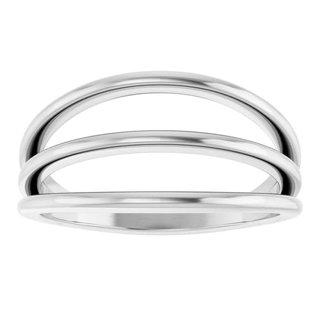 Sterling Silver Negative Space Ring