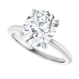 14K White Gold 2 1/2 CTW Lab-Grown Diamond Engagement Ring