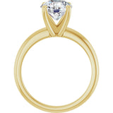 14K Yellow Gold 2 CTW Lab-Grown Diamond Engagement Ring