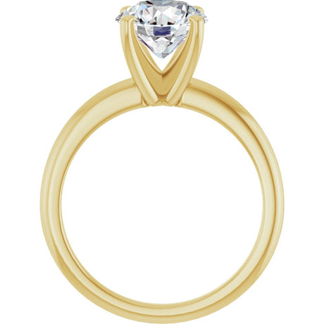 14K Yellow Gold 2 CTW Lab-Grown Diamond Engagement Ring