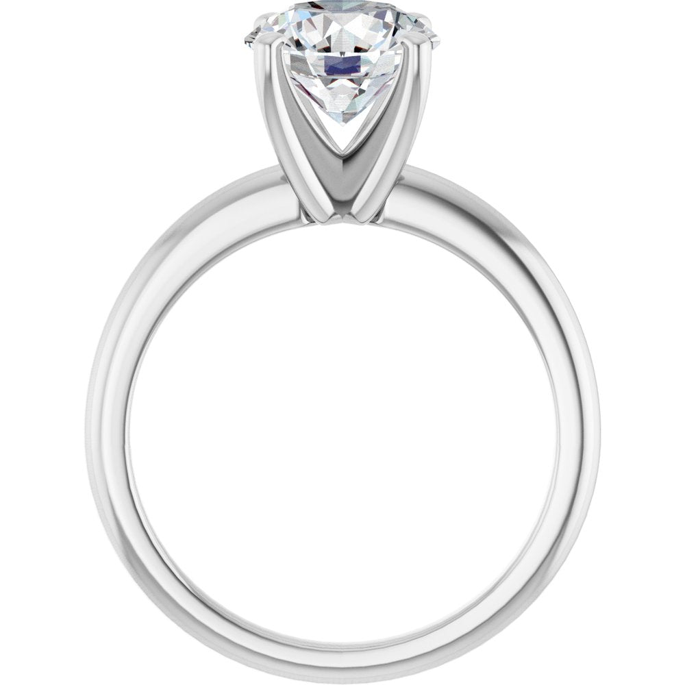 14K White Gold 2 CTW Lab-Grown Diamond Engagement Ring