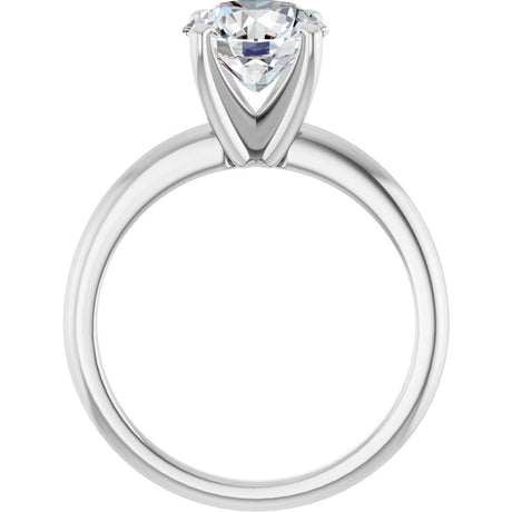 14K White Gold 2 CTW Lab-Grown Diamond Engagement Ring