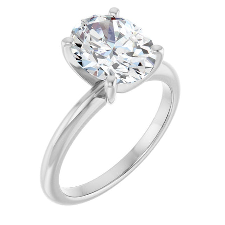 14K White Gold 2 1/2 CTW Lab-Grown Diamond Engagement Ring