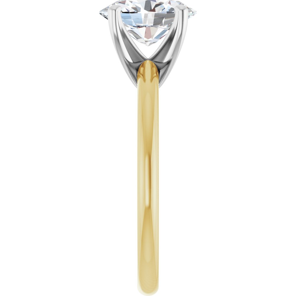 14K Yellow/White Gold 1 1/2 CTW Lab-Grown Diamond Engagement Ring
