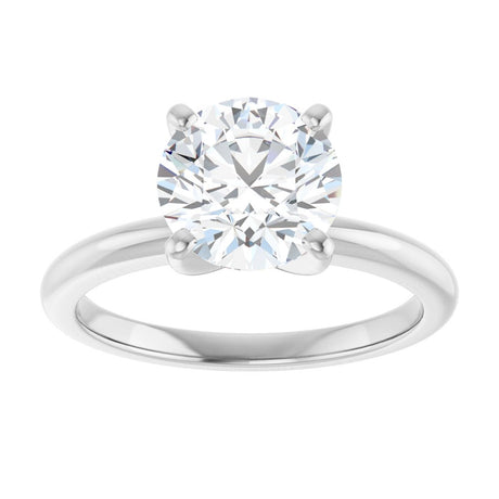 14K White Gold 2 CTW Lab-Grown Diamond Engagement Ring