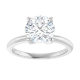 14K White Gold 2 CTW Lab-Grown Diamond Engagement Ring