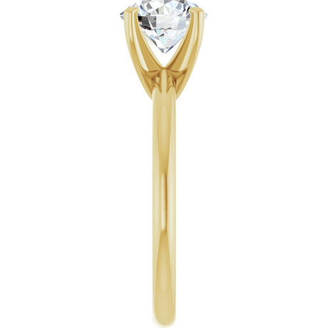 14K Yellow Gold 1 1/2 CTW Lab-Grown Diamond Engagement Ring