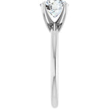 14K White Gold 1 1/2 CTW Lab-Grown Diamond Engagement Ring