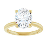 14K Yellow Gold 2 1/2 CTW Lab-Grown Diamond Engagement Ring