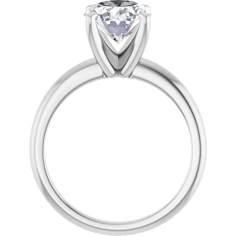14K White Gold 2 1/2 CTW Lab-Grown Diamond Engagement Ring