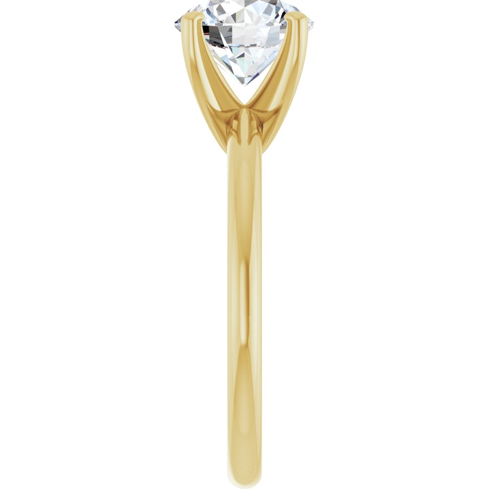 14K Yellow Gold 2 CTW Lab-Grown Diamond Engagement Ring