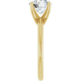 14K Yellow Gold 2 CTW Lab-Grown Diamond Engagement Ring