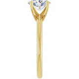 14K Yellow Gold 1 CTW Lab-Grown Diamond Engagement Ring