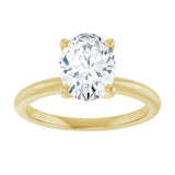 14K Yellow Gold 1 1/2 CTW Lab-Grown Diamond Engagement Ring