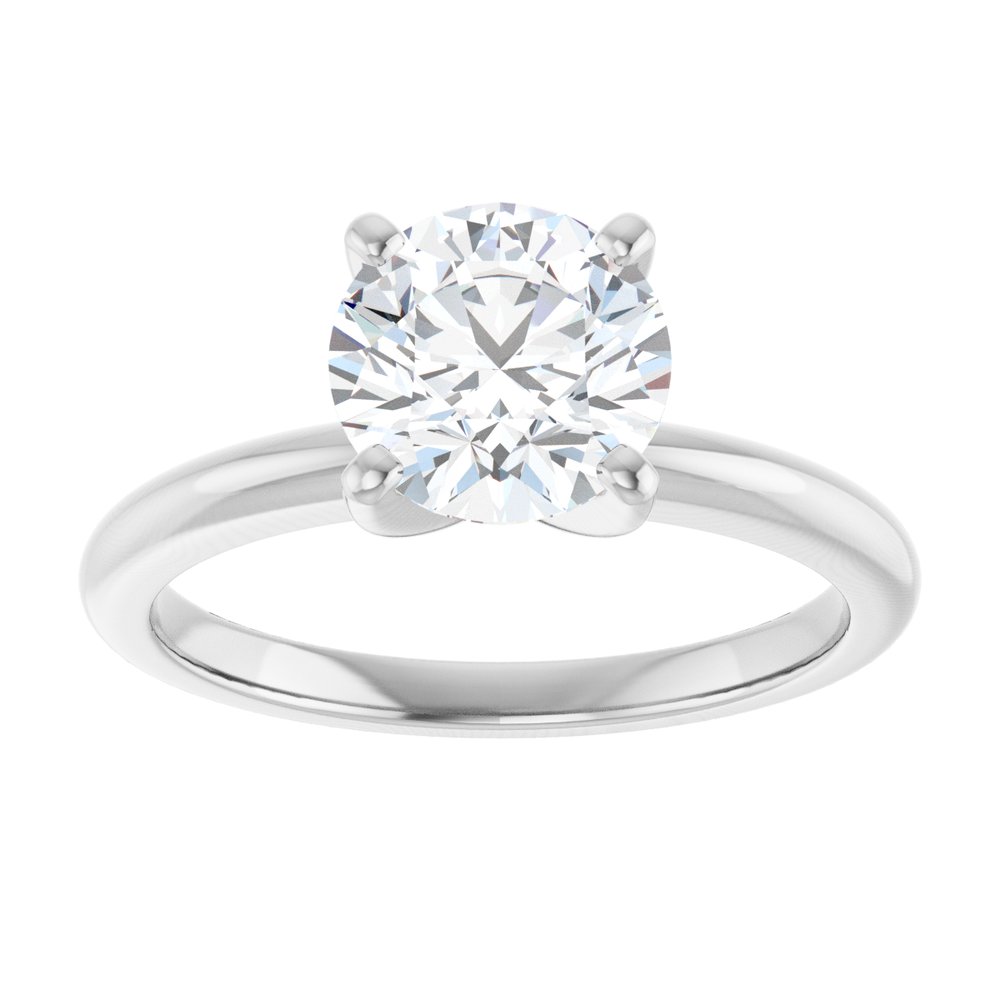 14K White Gold 1 1/2 CTW Lab-Grown Diamond Engagement Ring