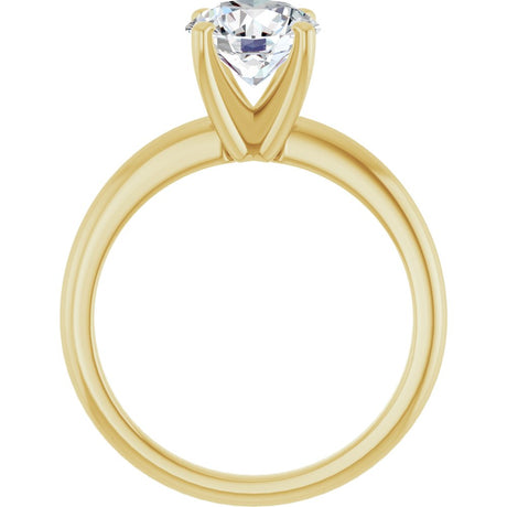 14K Yellow Gold 1 1/2 CTW Lab-Grown Diamond Engagement Ring
