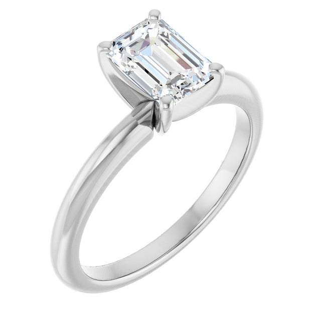 14K White Gold 1 1/4 CTW Lab-Grown Diamond Engagement Ring