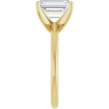14K Yellow Gold 2 1/2 CTW Lab-Grown Diamond Engagement Ring