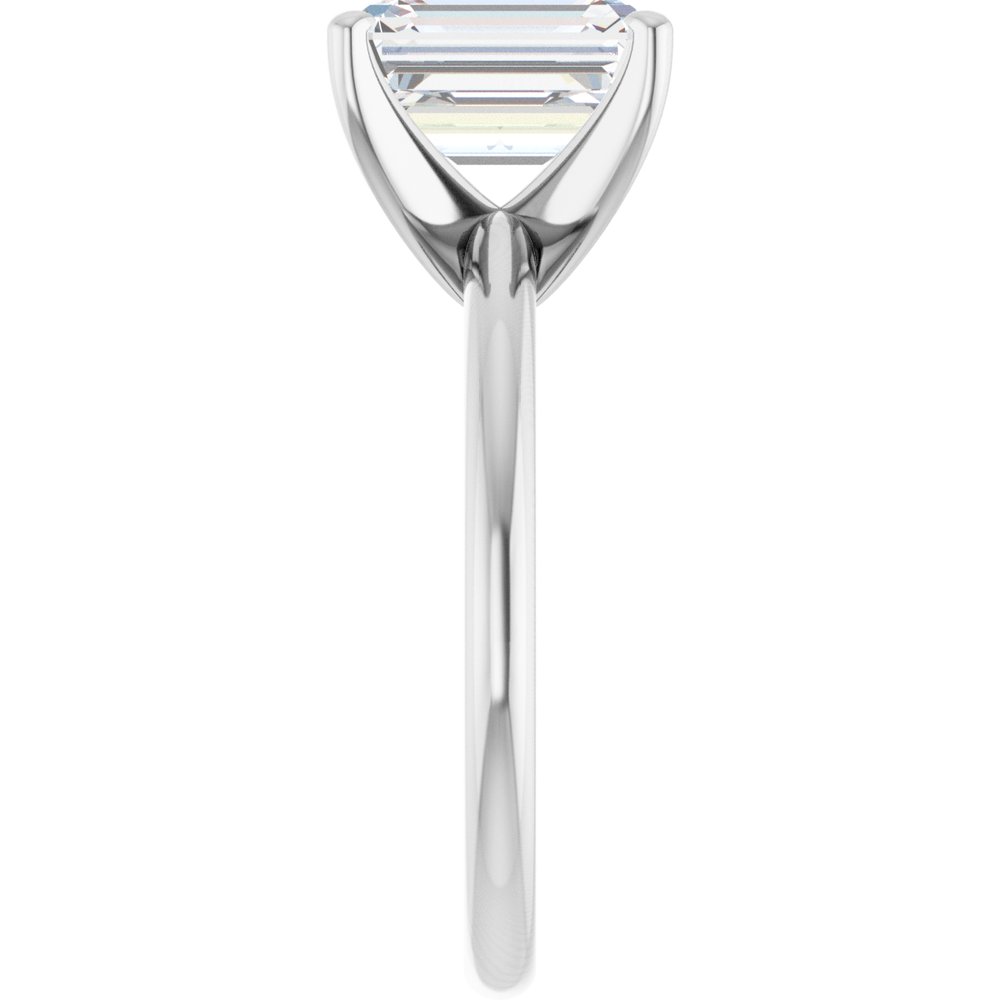 14K White Gold 2 1/2 CTW Lab-Grown Diamond Engagement Ring