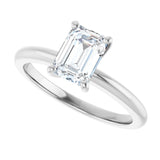14K White Gold 1 1/4 CTW Lab-Grown Diamond Engagement Ring